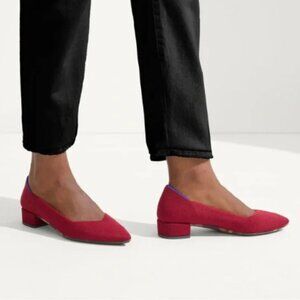 Rothy's Red and Blue Heels